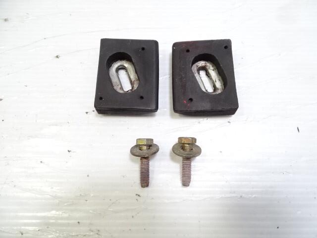 87 Porsche 928 S4 bracket set, rear hatch guide wedge, 92851205702