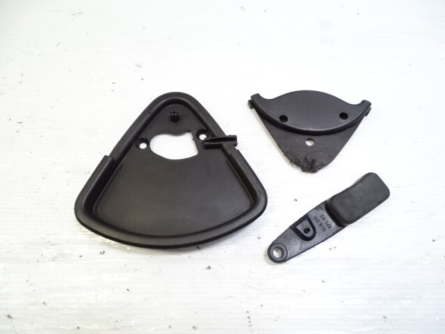 87 Porsche 928 S4 handle, hood release, 92851117302 92851117502 black