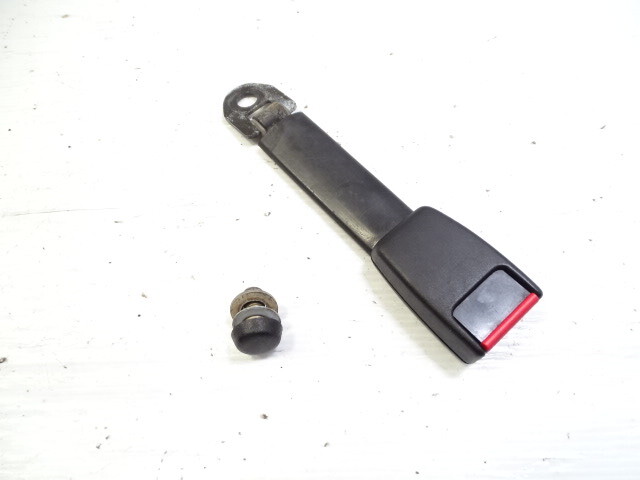 87 Porsche 928 S4 seat belt buckle, right, 92880318312 black