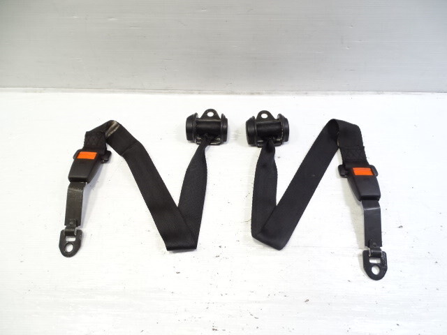 87 Porsche 928 S4 seatbelt set, with buckles, rear left/right, 92880301503 black