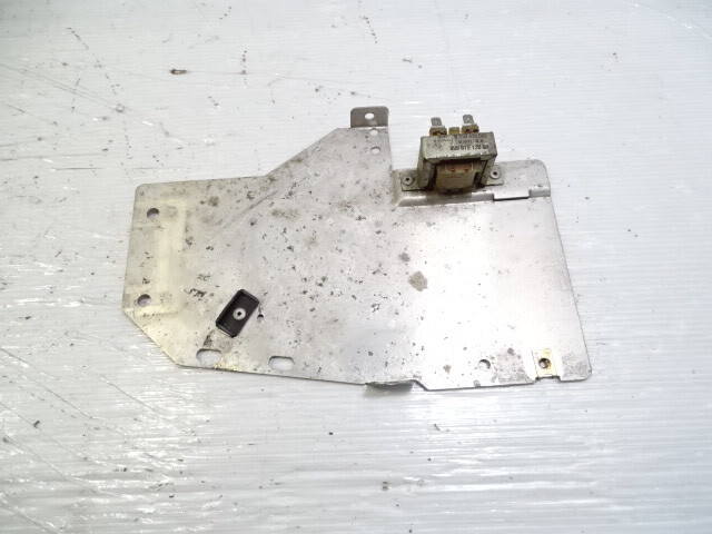 87 Porsche 928 S4 noise suppressor, w/bracket 99961913800