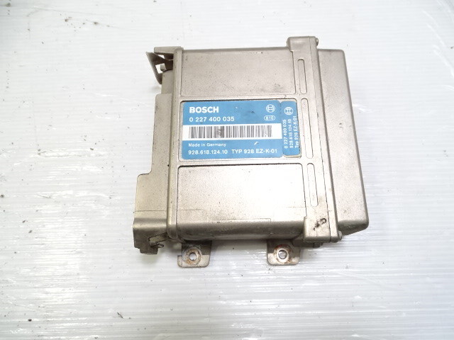 87 Porsche 928 S4 module, engine control ecu, 0227400035, 92861812410