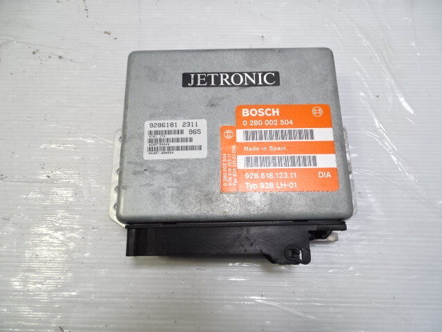 87 Porsche 928 S4 module, jetronic engine control ecu, 0280002504 92861812311
