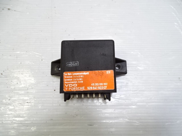 87 Porsche 928 S4 module, bulb lamp light control, 92864160307