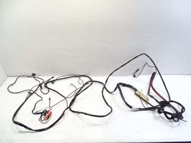 87 Porsche 928 S4 wiring harness, interior floor/abs, left 92861212104