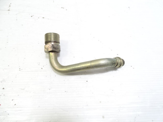 87 Porsche 928 S4 ac line tube elbow fitting, 92857309203