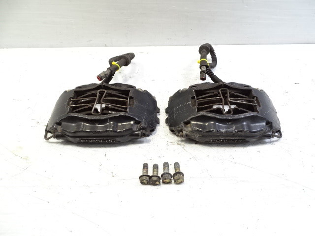 87 Porsche 928 S4 brake calipers, brembo front 92835142103 92835142203