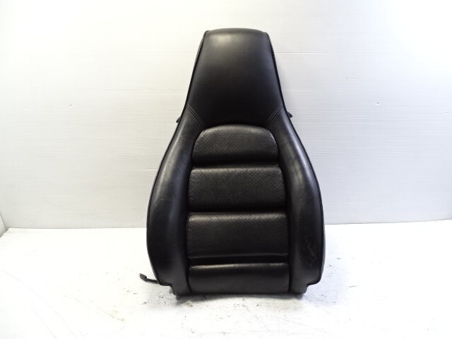 87 Porsche 928 S4 seat cushion back, left front black