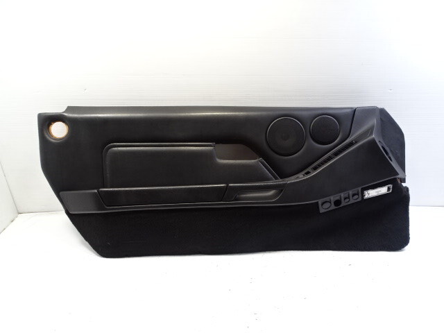 87 Porsche 928 S4 door panel, left, black 92855522500