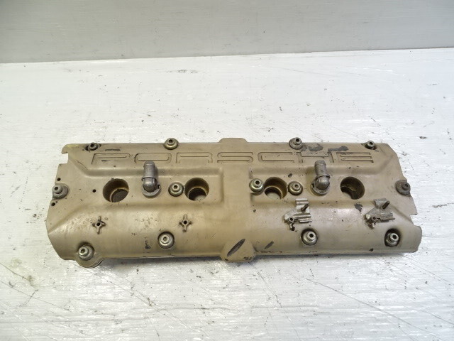 87 Porsche 928 S4 engine motor valve cover, right, 92810446107