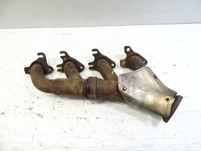87 Porsche 928 S4 exhaust manifold, left, 92811114607