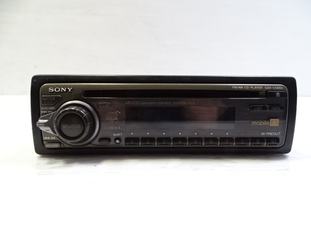 90 Mercedes R129 300SL head unit, radio CD player Sony CDX-C5850