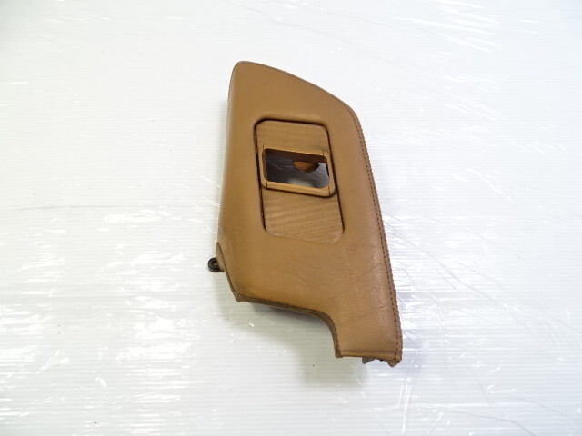 90 Mercedes R129 300SL trim, seat belt cover, left, palomino, 1299110122
