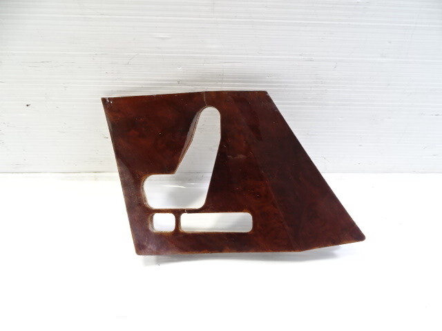 90 Mercedes R129 300SL trim, seat switch wood bezel, right, 1297270211