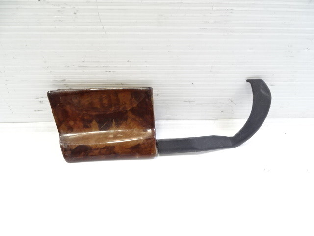 90 Mercedes R129 300SL trim, interior door handle surround wood bezel, right 1297660211
