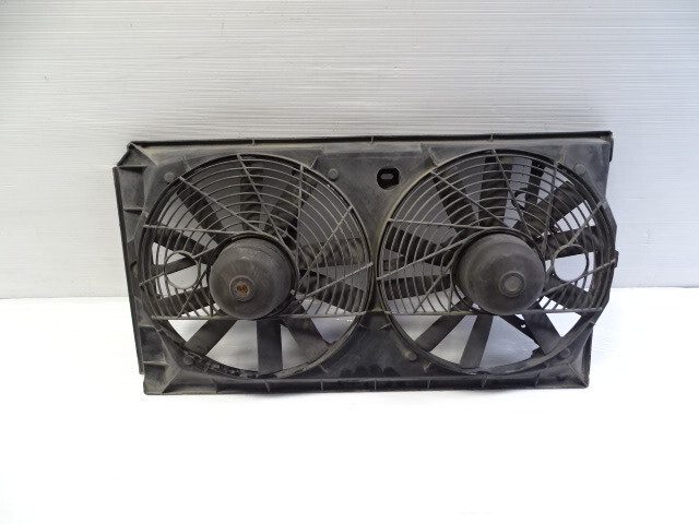 90 Mercedes R129 300SL cooling fans, auxiliary, w/shroud 1295050555