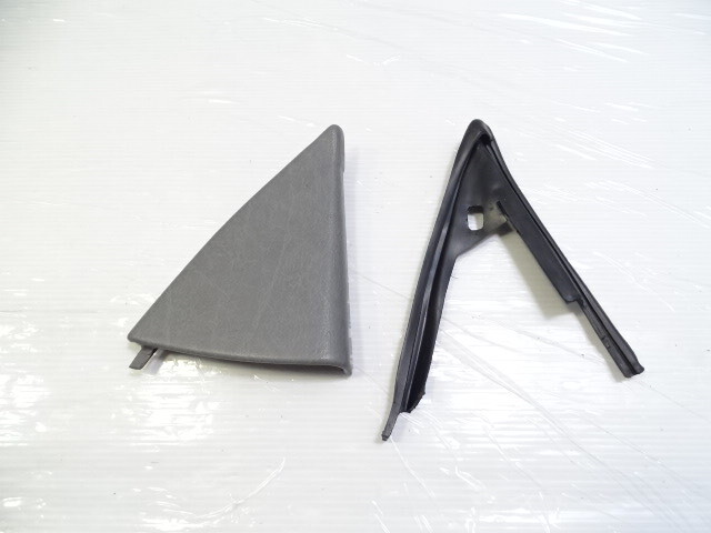 96 Mercedes R129 SL320 trim, interior, mirror bolt cover, right 1297250811 gray