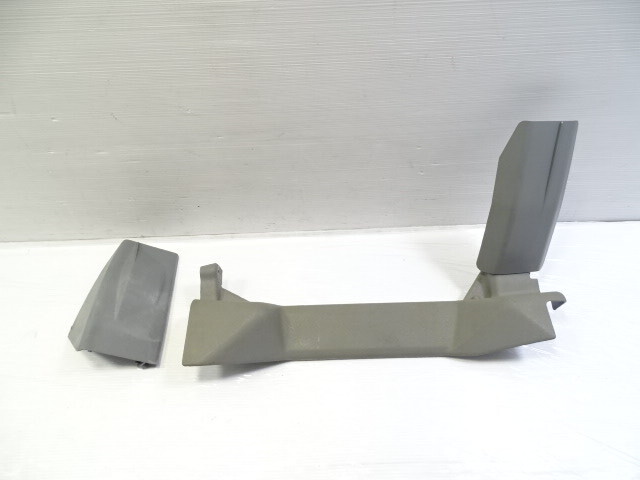 96 Mercedes R129 SL320 trim, seat cover, left rear, gray 1299120135