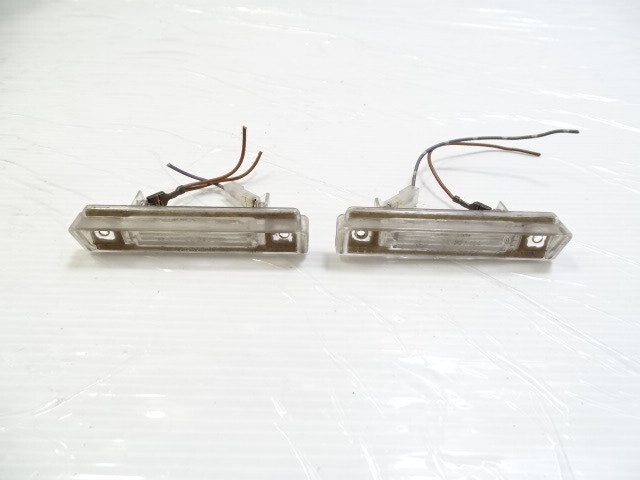 96 Mercedes R129 SL320 license plate lamp set, 1248200756