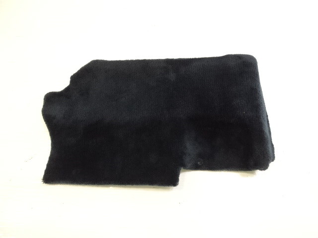 80 Mercedes W116 300SD trim, interior footwell pillar cover, left front blue 1166881906