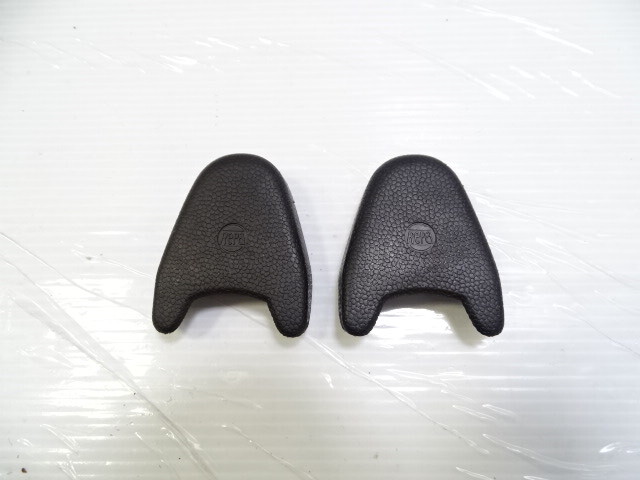 80 Mercedes W116 300SD trim set, seat belt bolt covers black 0008680430