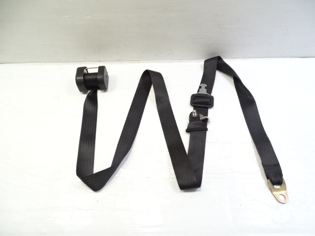 80 Mercedes W116 300SD seatbelt, seat belt, right front, black 1238600385