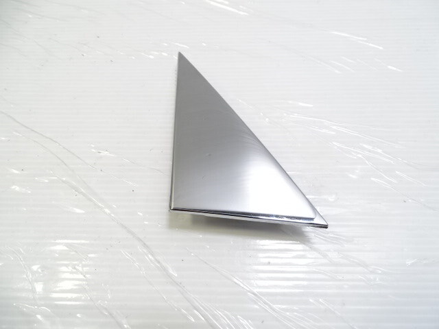 80 Mercedes W116 300SD trim, interior, mirror bolt cover plate chrome, right 1167250211