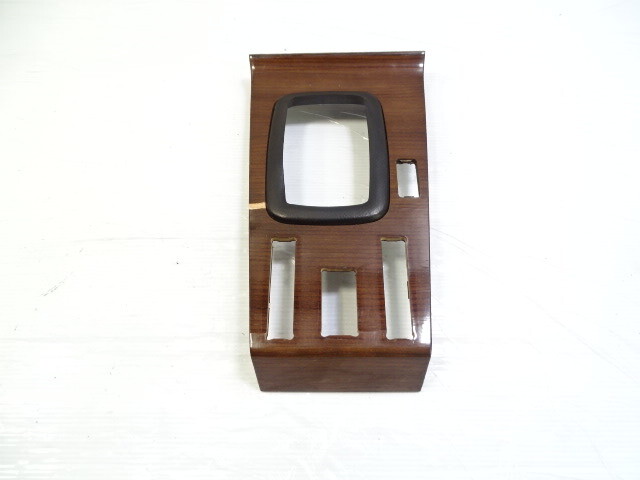 80 Mercedes W116 300SD wood trim, center console, zebrano 1166830636
