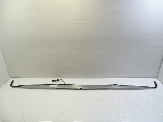 80 Mercedes W116 300SD trim, chrome trunk strip w/seal 3 pc, 1166901980