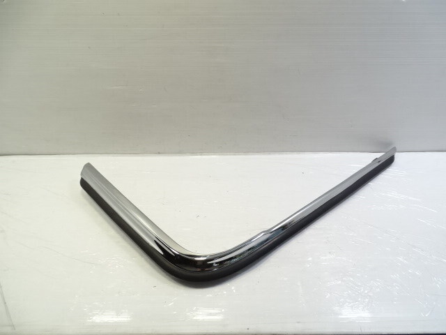 80 Mercedes W116 300SD trim, chrome bumper corner upper, right rear, 1168800871