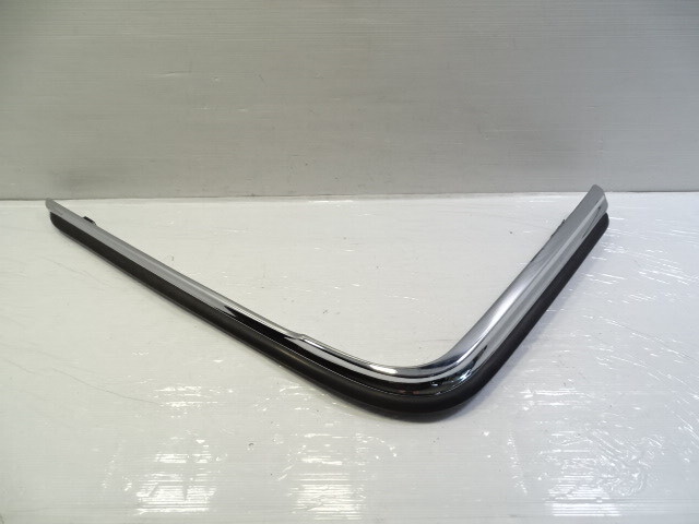 80 Mercedes W116 300SD trim, chrome bumper corner upper, left rear, 1168800771