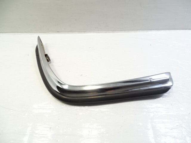 80 Mercedes W116 300SD trim, chrome bumper corner upper, right front, 1168802470