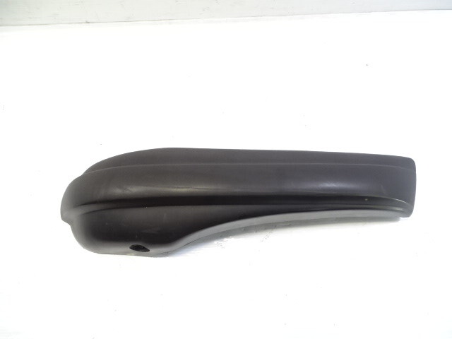 80 Mercedes W116 300SD trim, bumper end extension, left front 1168802170