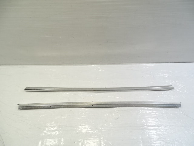 80 Mercedes W116 300SD trim set, roof drip rail chrome