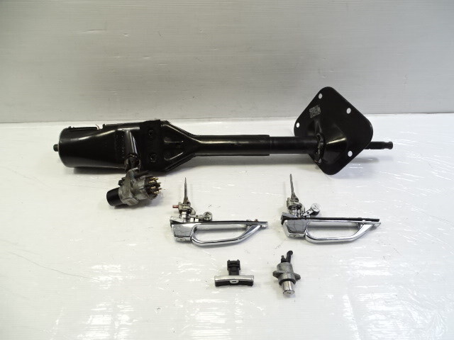 80 Mercedes W116 300SD lock set, ignition, door, glove box, trunk lid