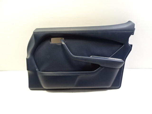 80 Mercedes W116 300SD door panel, right front blue