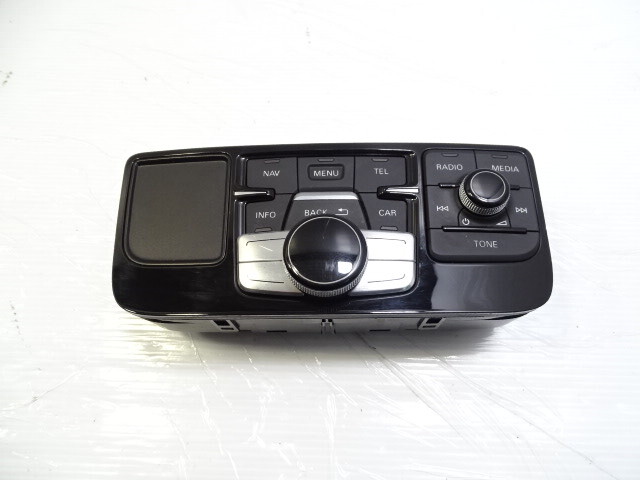 11 Audi A8 D4 Switch, Multimedia MMI Radio NAV Control 4H1919600D