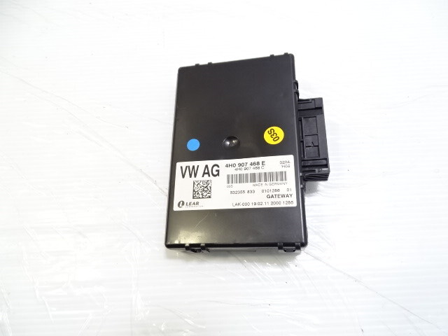 11 Audi A8 D4 Module, Gateway Can-Bus Diagnostic Interface Control 4H0907468E