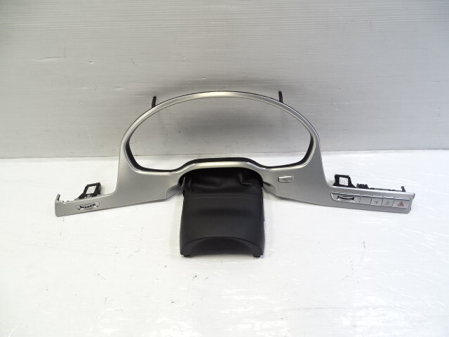 11 Audi A8 D4 trim, instrument cluster surround bezel, 4h1853173 4h0820911b silver