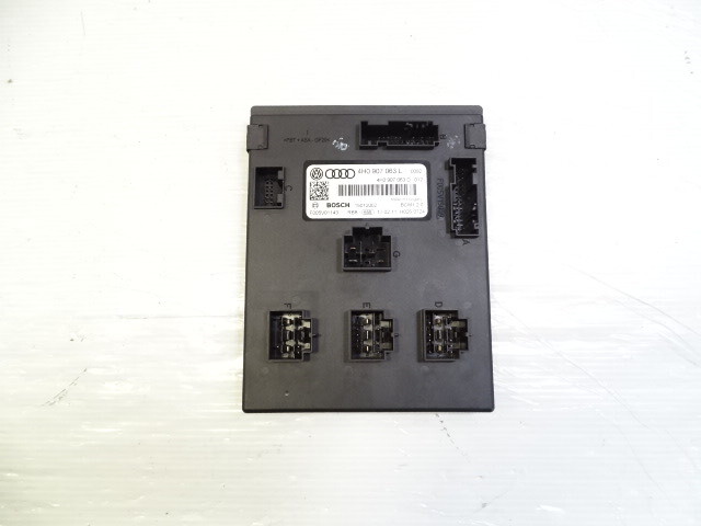 11 Audi A8 D4 Module, Onboard Power Supply, Body Control Unit 4H0907063
