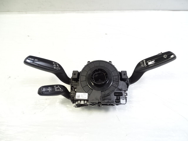 11 Audi A8 D4 switch, steering column turn signal wiper lights, 4h0953502a 4h0907129a