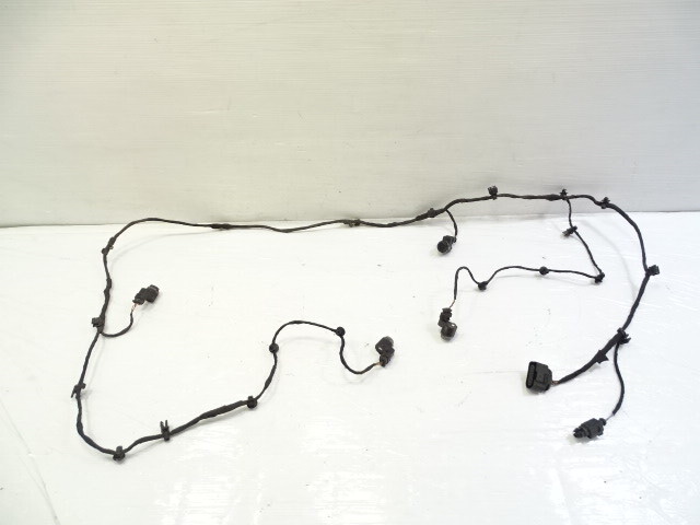 11 Audi A8 D4 parking sensors, front bumper, harness w/sensors 4h0919275a