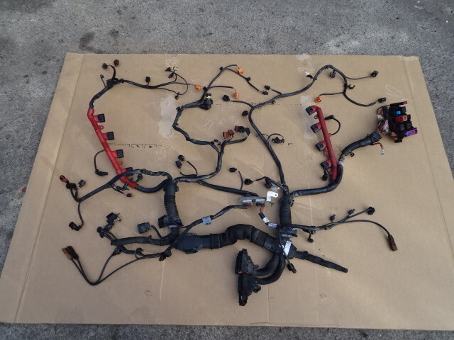 11 Audi A8 D4 wiring harness, engine compartment, 4h1971713ae