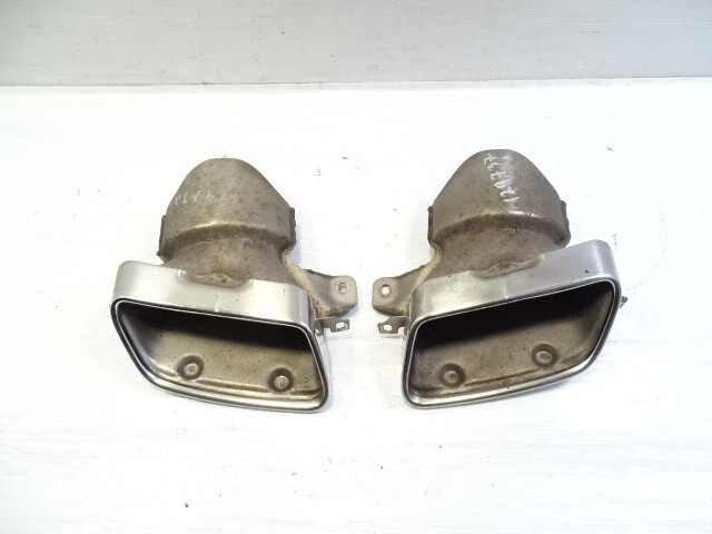  exhaust, muffler tips, 12-14 Mercedes-Benz W218 CLS550