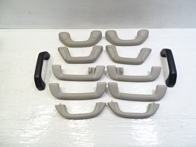 10 Lexus GX460 roof grab handles set interior, gray/black