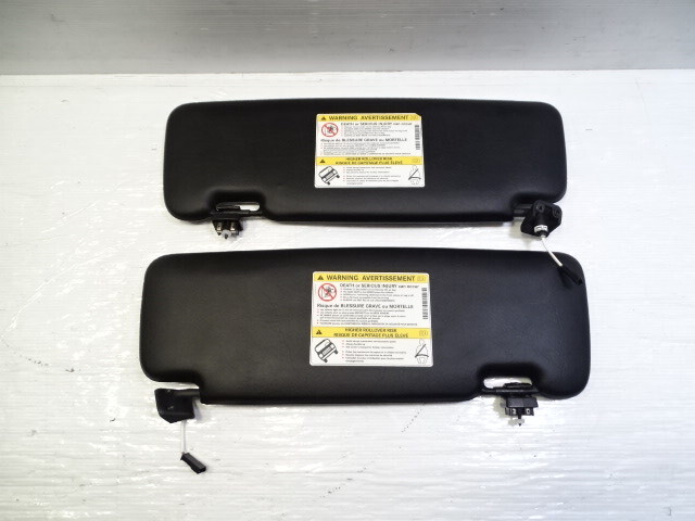 2015 Mercedes W463 G63 sunvisors, left / right, black 4638100510 4638100610