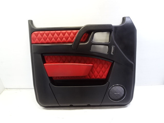 2015 Mercedes W463 G63 door panel, left front 4637203700 black/red