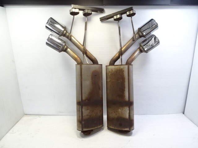 2015 Mercedes W463 G63 exhaust, mufflers OEM AMG 4636907501 4636907301