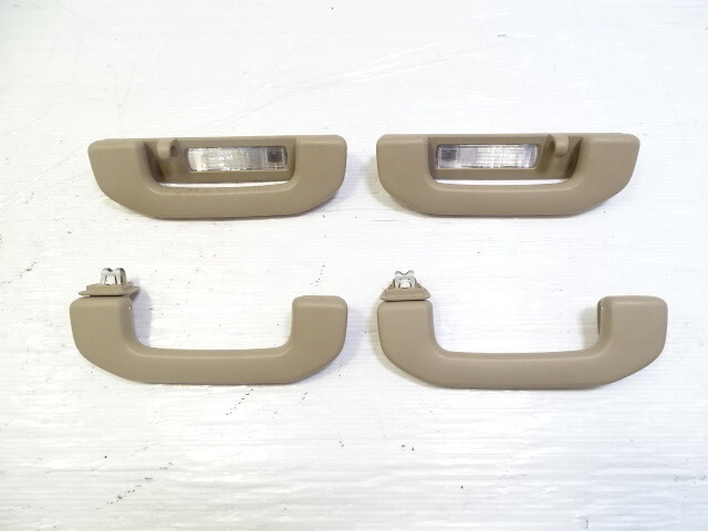 14 Mercedes X166 GL450 handle set, roof grab handles, beige, 0998150039, 0998150000