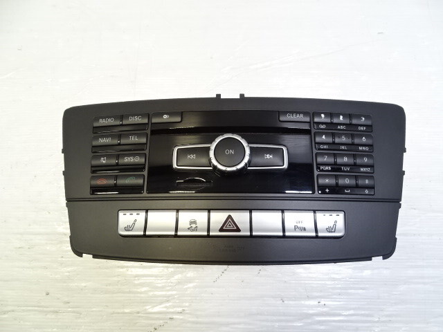 14 Mercedes X166 GL450 head unit, radio cd player media control 1669005114